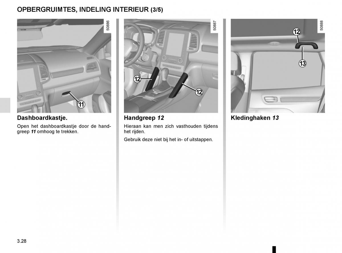 Renault Koleos II 2 handleiding / page 222