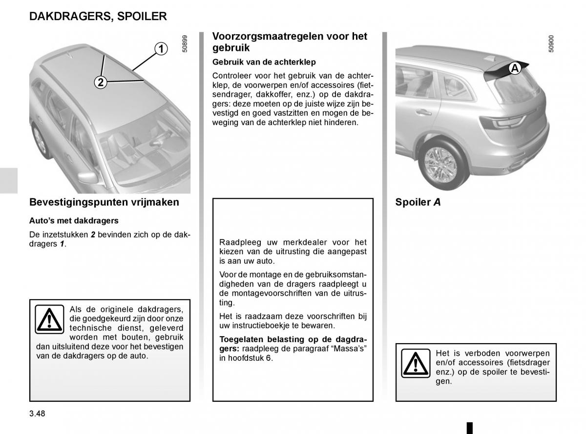 Renault Koleos II 2 handleiding / page 242