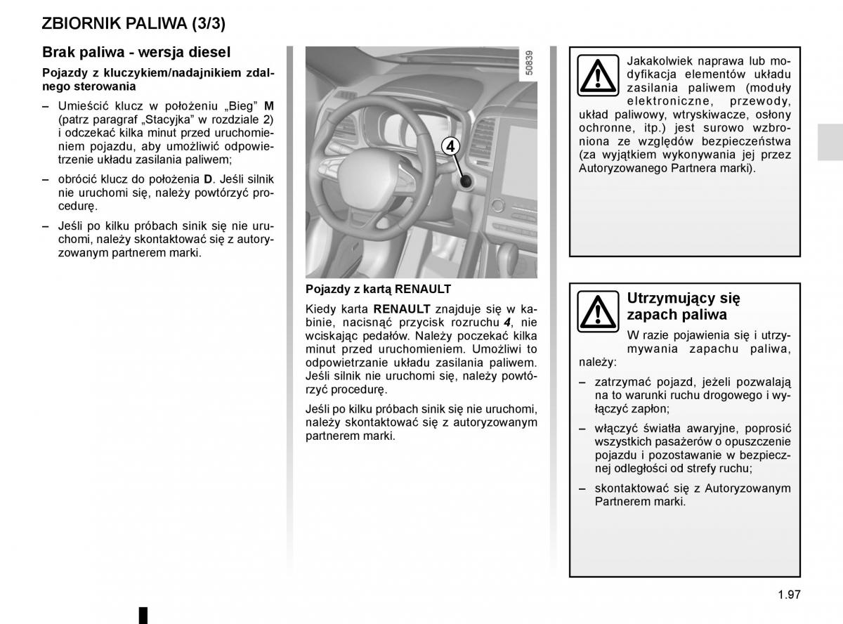 Renault Koleos II 2 instrukcja obslugi / page 103