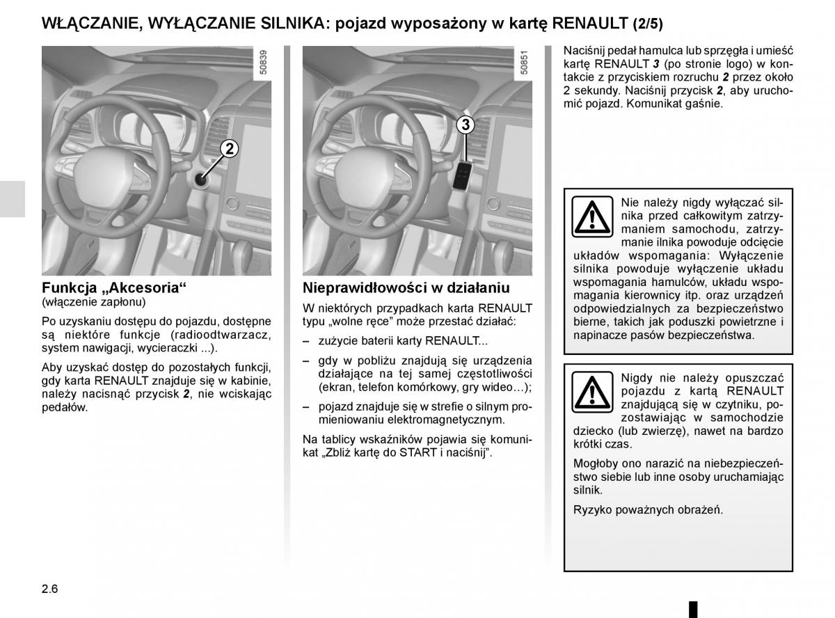 Renault Koleos II 2 instrukcja obslugi / page 110
