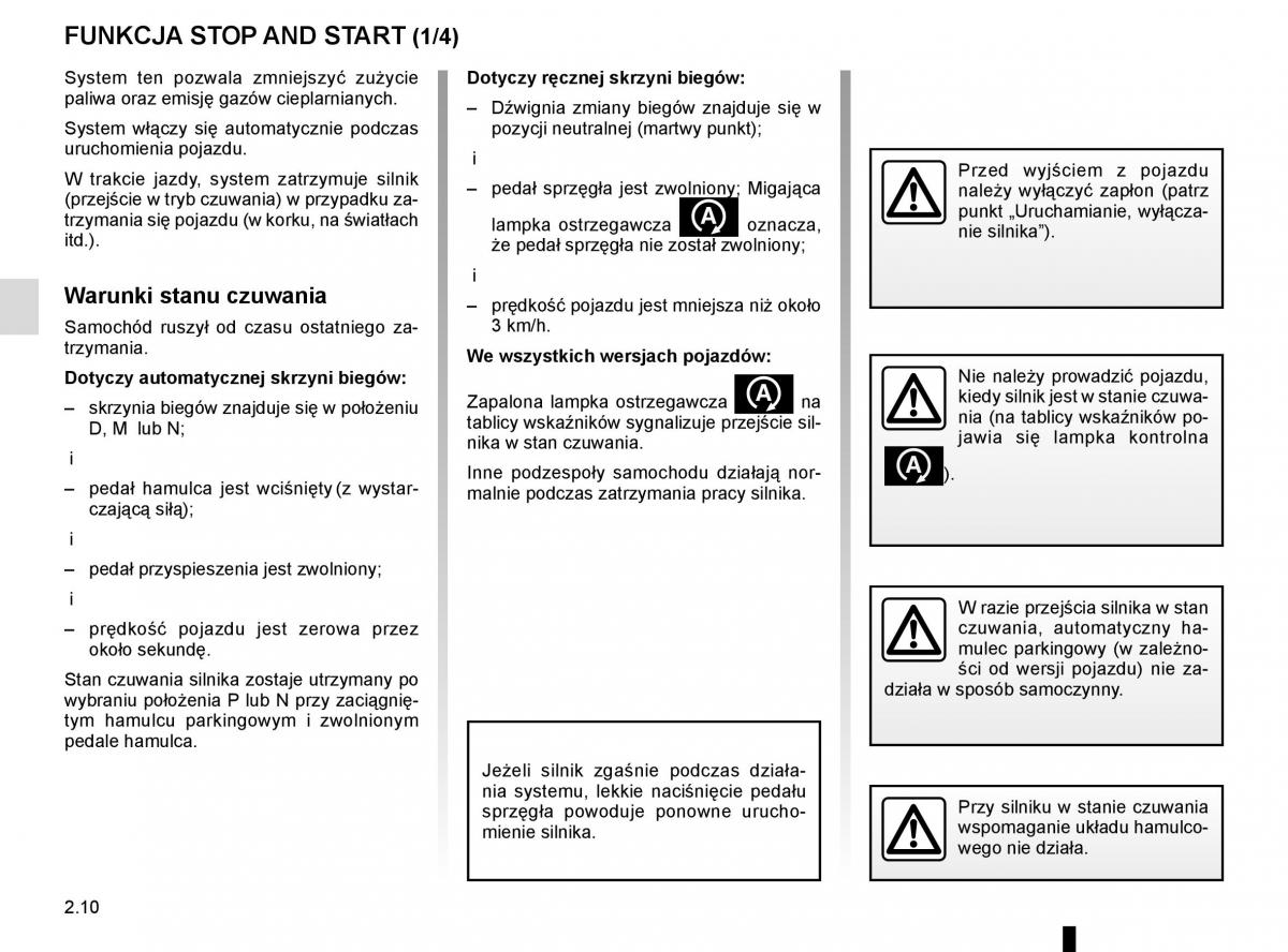 Renault Koleos II 2 instrukcja obslugi / page 114