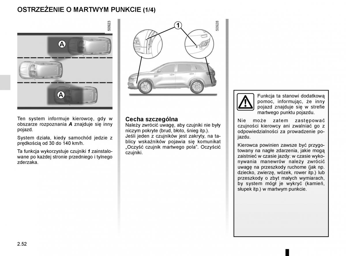 Renault Koleos II 2 instrukcja obslugi / page 156