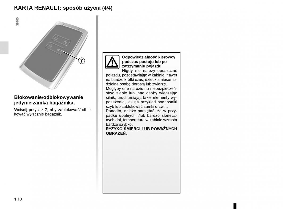 Renault Koleos II 2 instrukcja obslugi / page 16