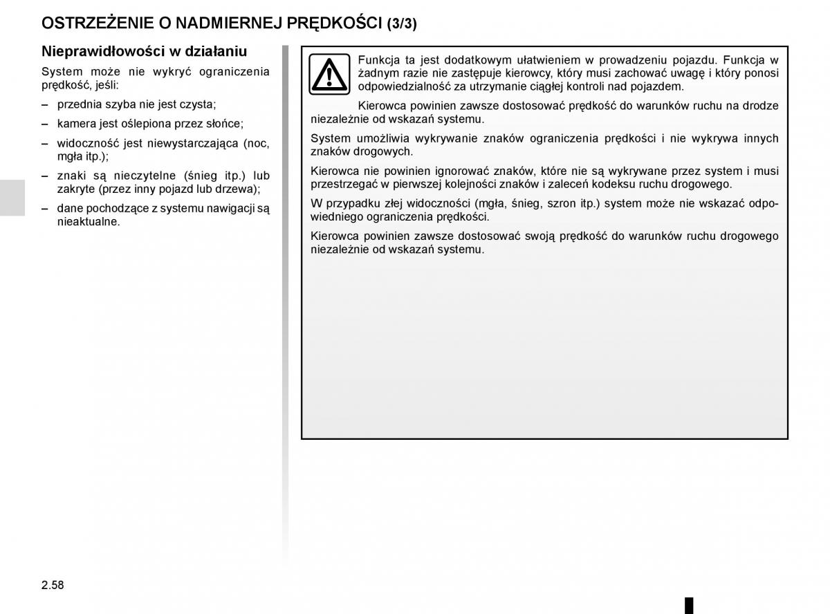 Renault Koleos II 2 instrukcja obslugi / page 162