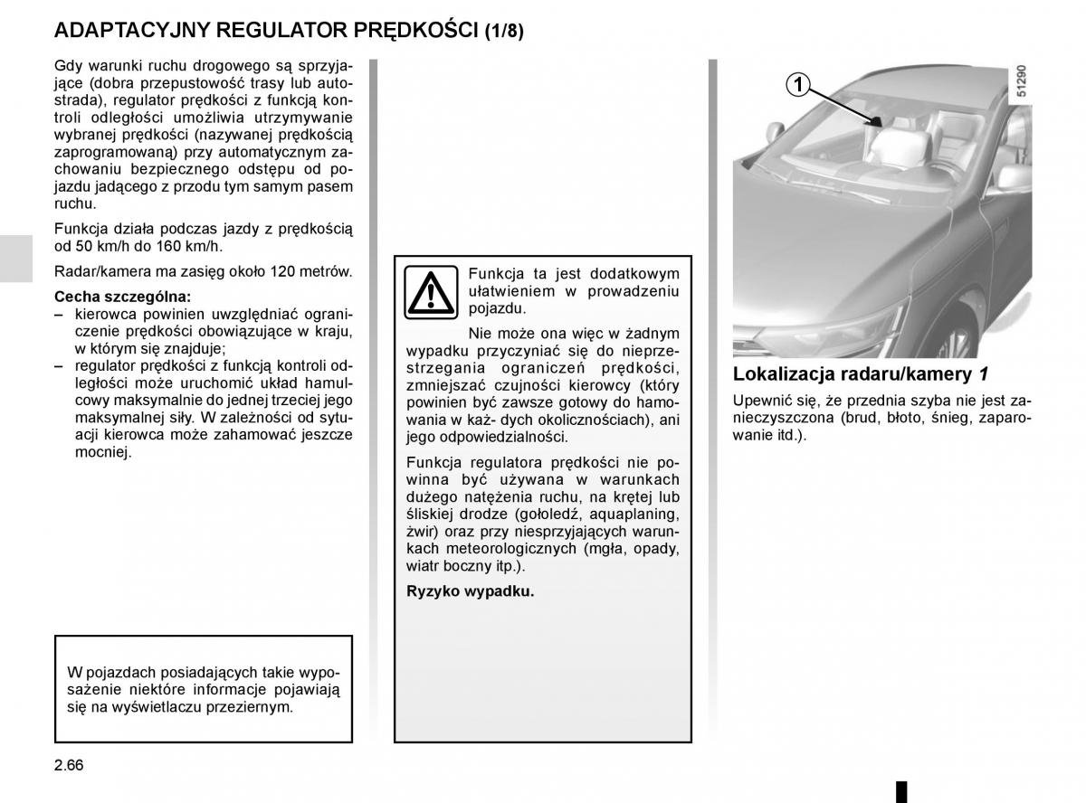 Renault Koleos II 2 instrukcja obslugi / page 170