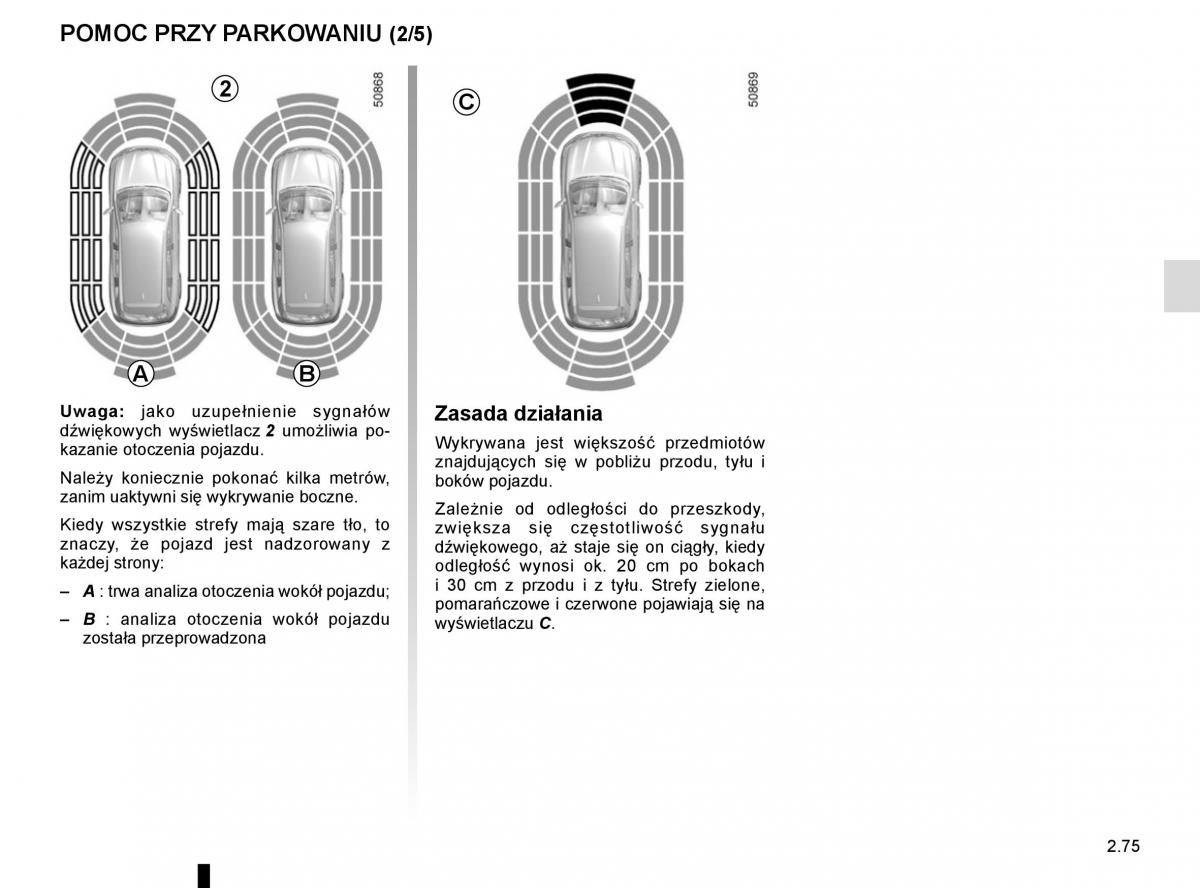 Renault Koleos II 2 instrukcja obslugi / page 179