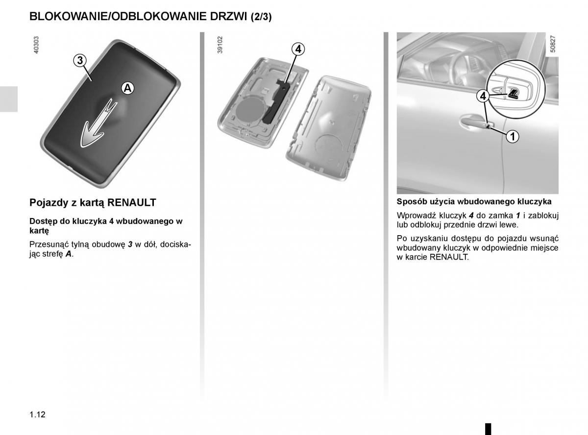 manuel du propriétaire Renault Koleos II 2 instrukcja / page 18