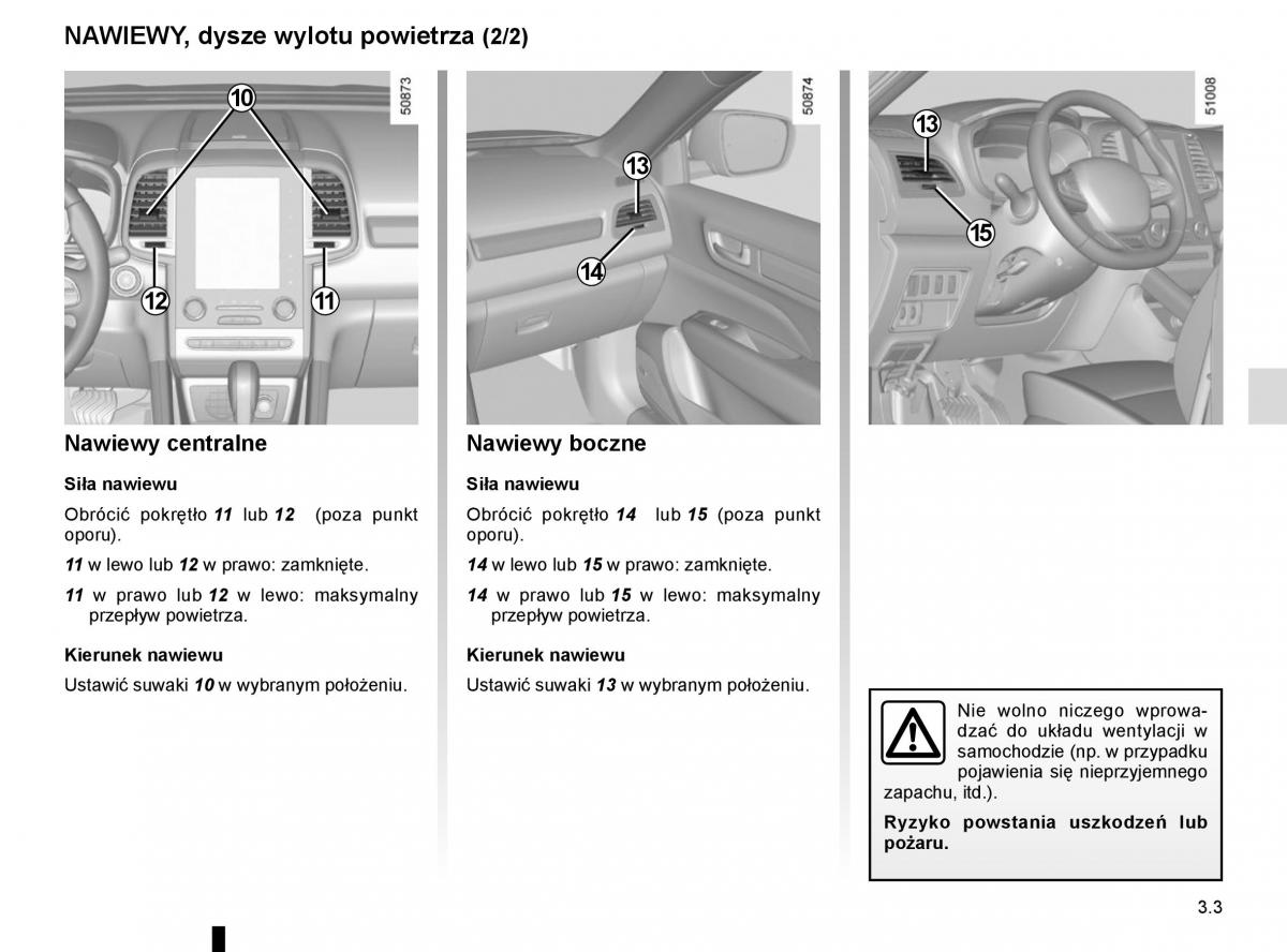 Renault Koleos II 2 instrukcja obslugi / page 197
