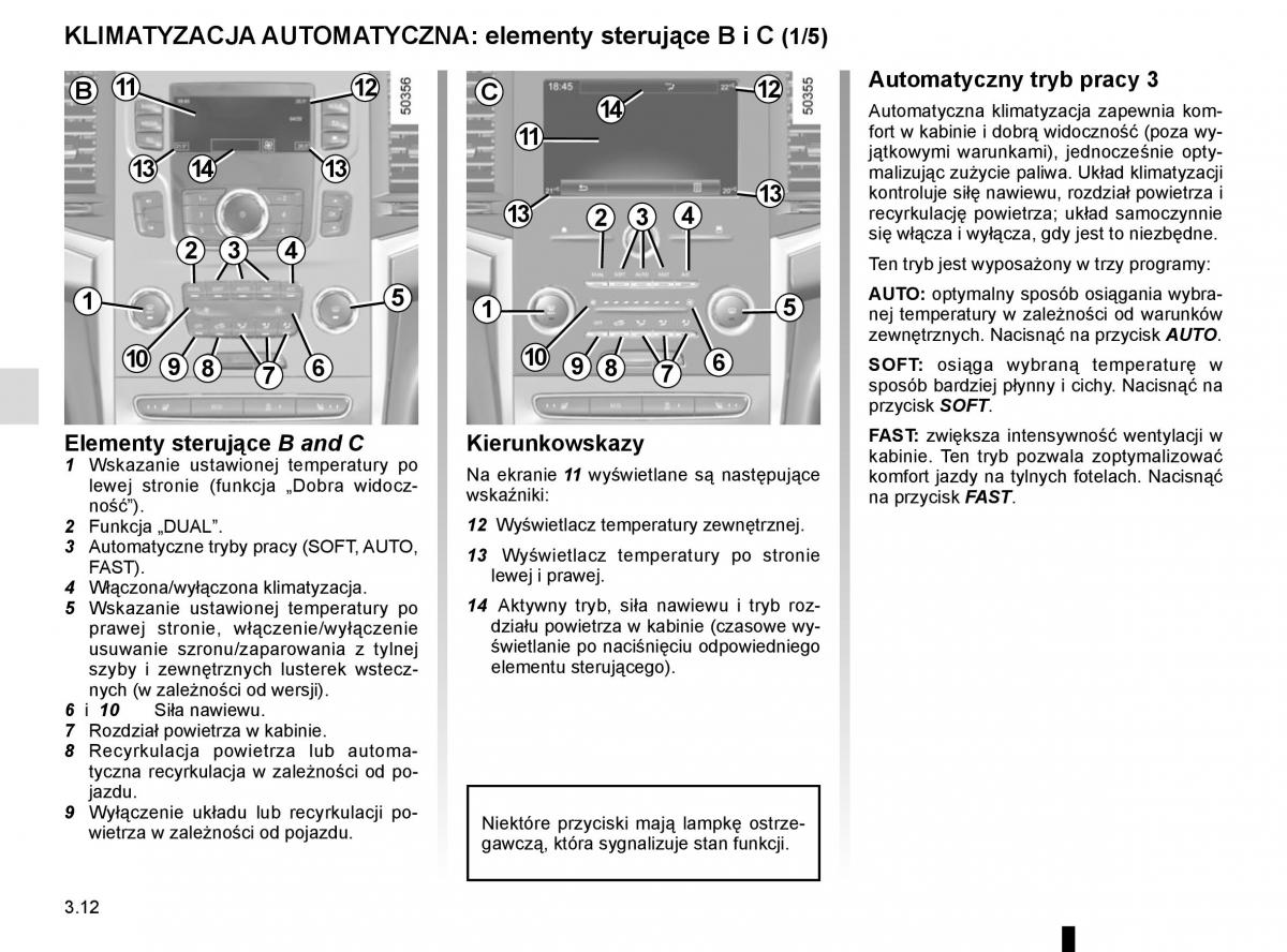 Renault Koleos II 2 instrukcja obslugi / page 206