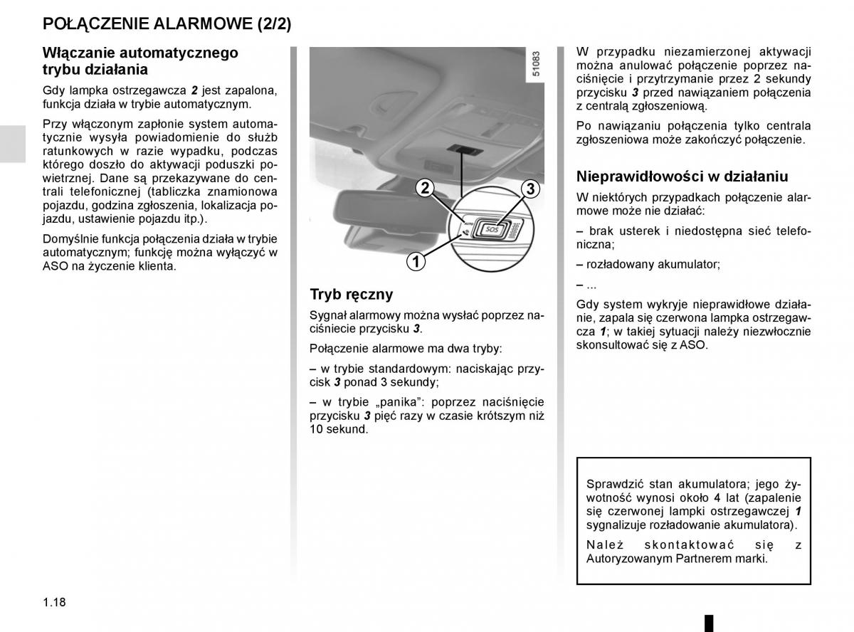 Renault Koleos II 2 instrukcja obslugi / page 24