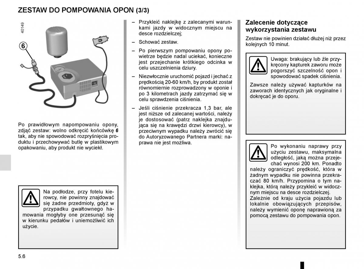 Renault Koleos II 2 instrukcja obslugi / page 268