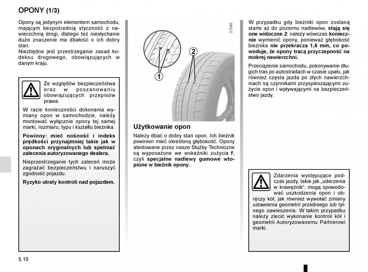 Renault Koleos II 2 instrukcja obslugi / page 272
