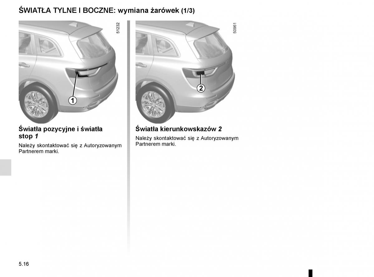 Renault Koleos II 2 instrukcja obslugi / page 278