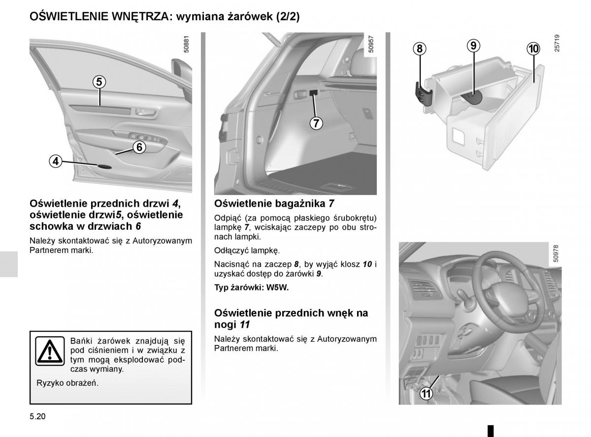 Renault Koleos II 2 instrukcja obslugi / page 282