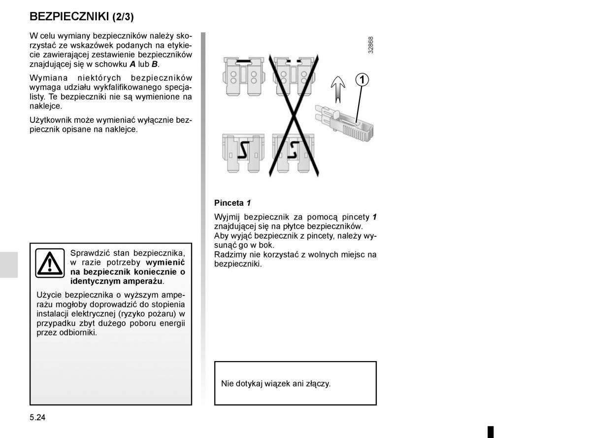 Renault Koleos II 2 instrukcja obslugi / page 286