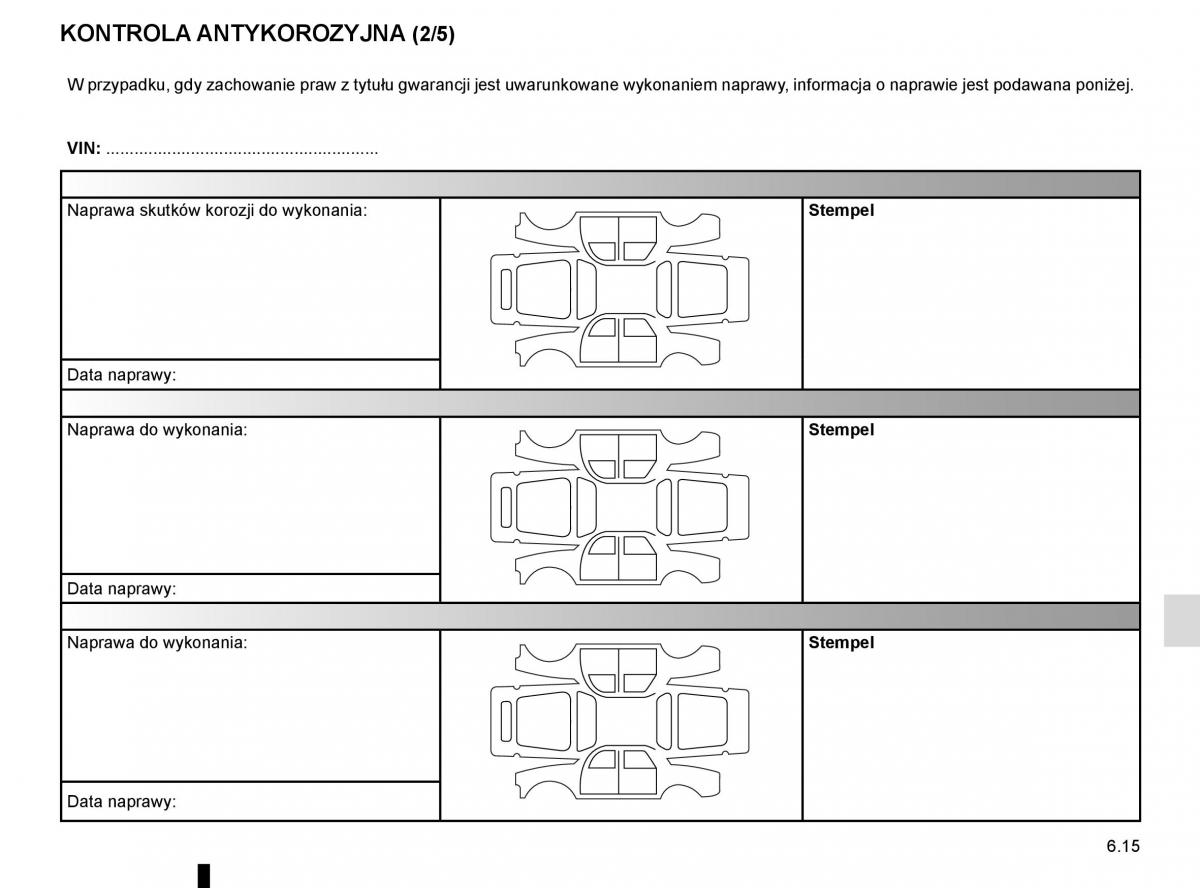 manuel du propriétaire Renault Koleos II 2 instrukcja / page 319