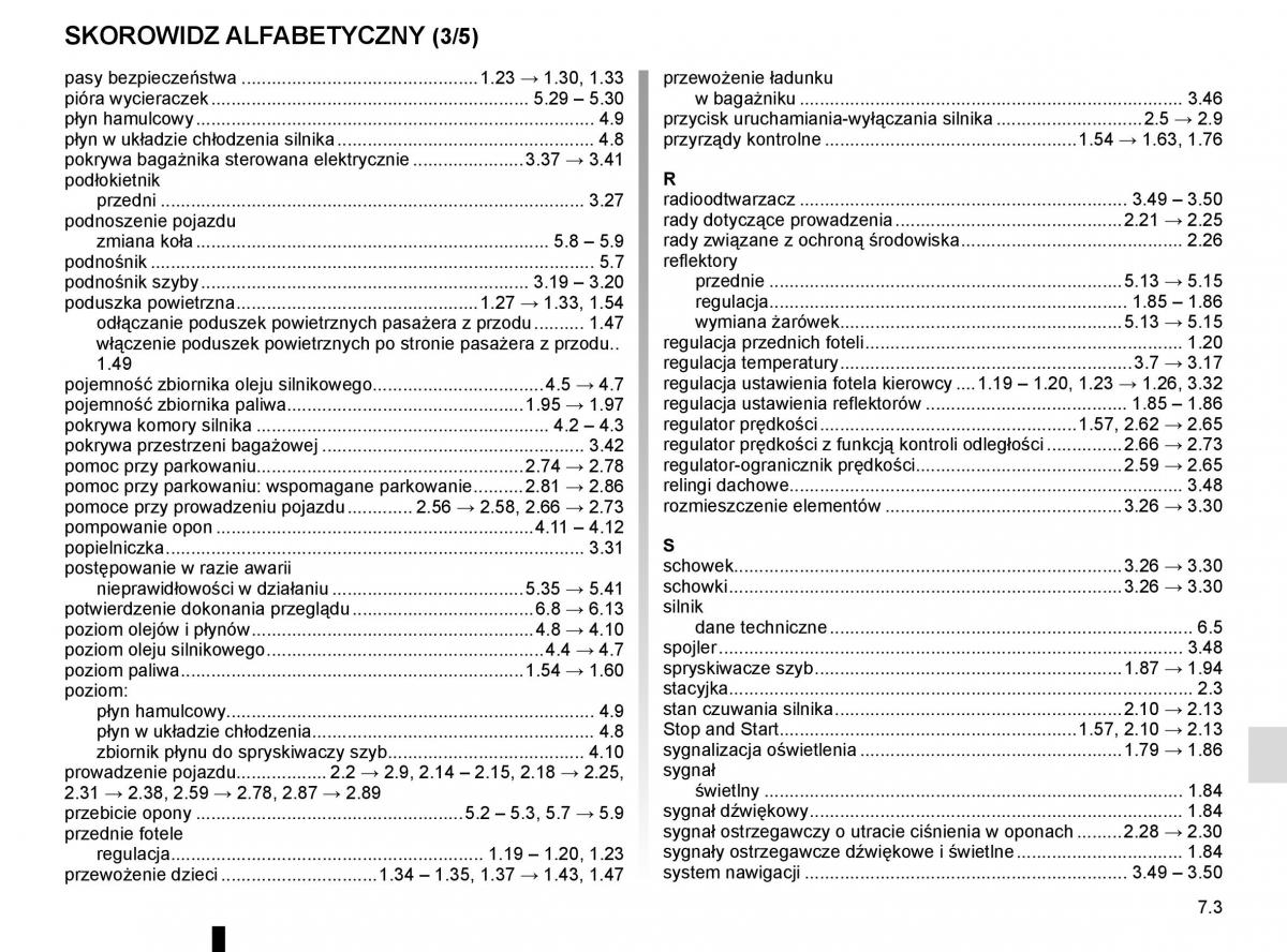 instrukcja obsługi Renault Koleos II 2 instrukcja / page 325