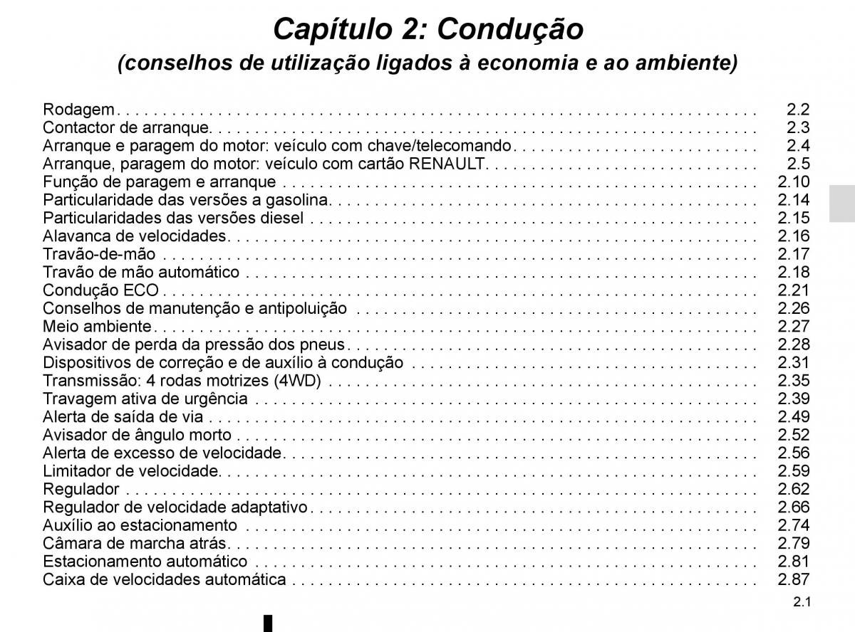 Renault Koleos II 2 manual del propietario / page 105
