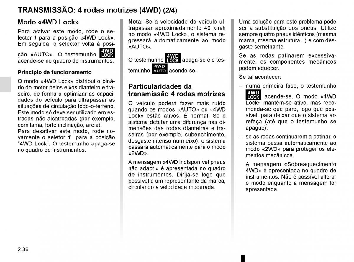 Renault Koleos II 2 manual del propietario / page 140