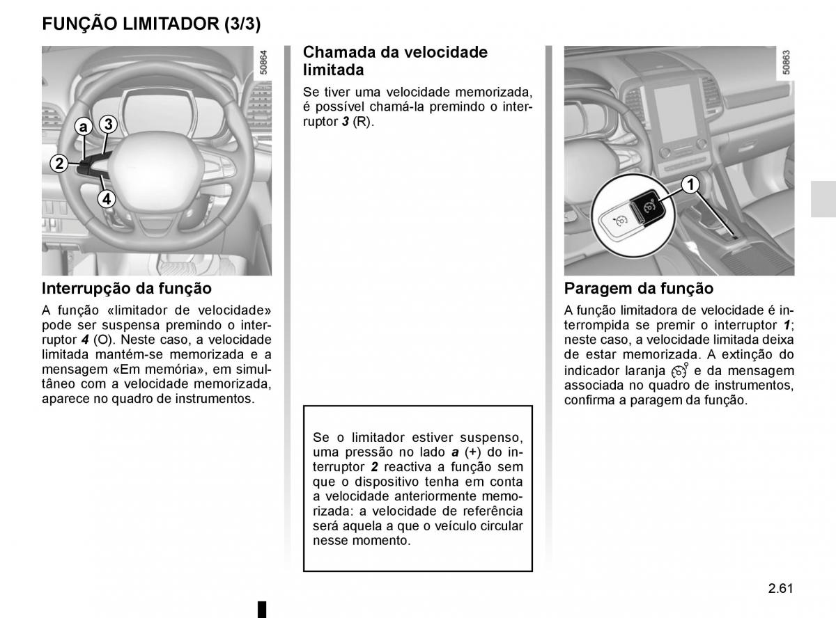 Renault Koleos II 2 manual del propietario / page 165
