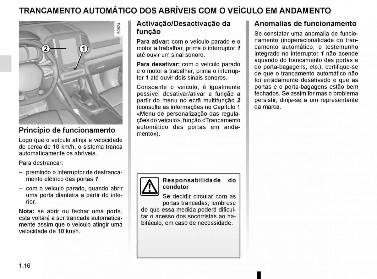 Bedienungsanleitung Renault Koleos II 2 manual del propietario / page 22