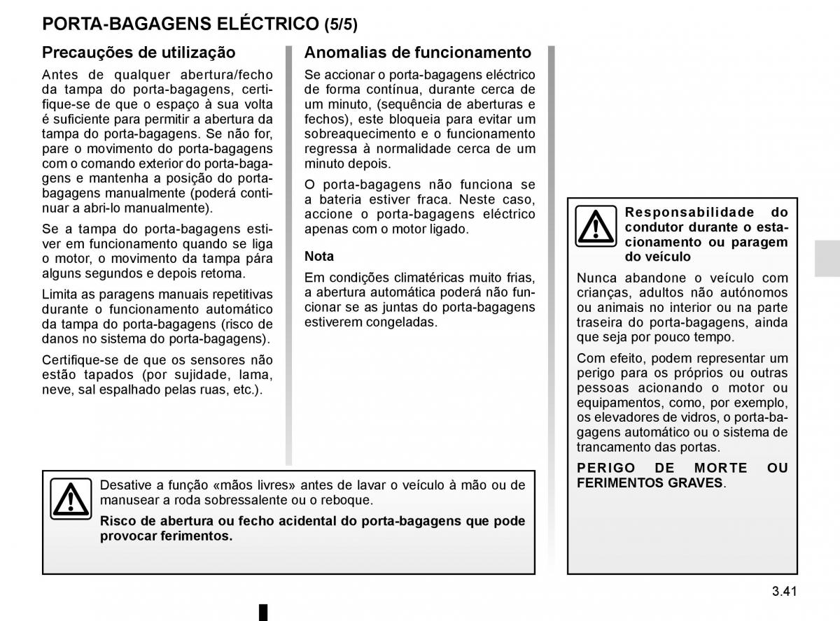 Renault Koleos II 2 manual del propietario / page 235