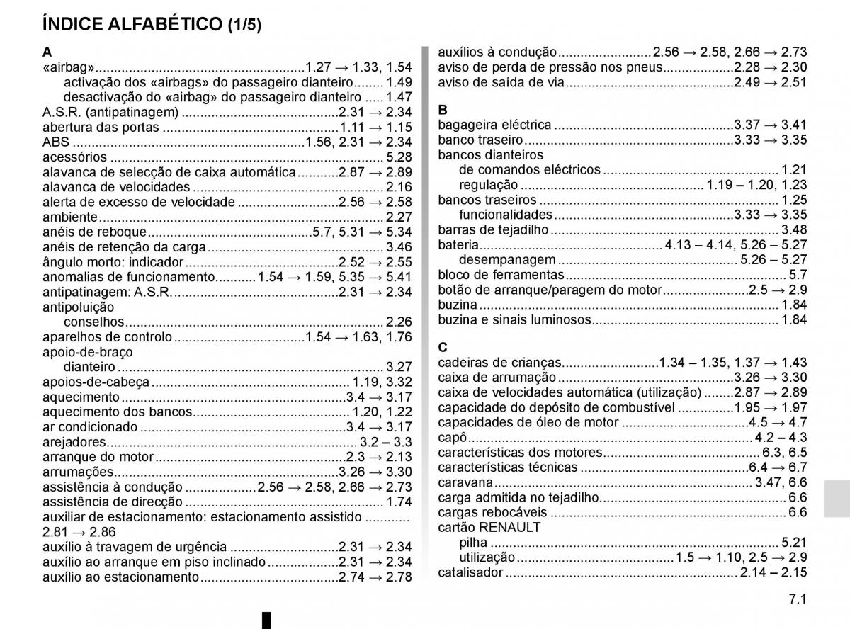 manual Renault Koleos II 2 manual del propietario / page 323