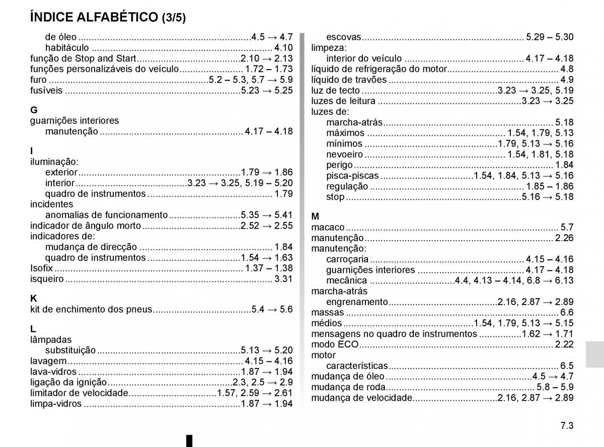 instrukcja obsługi Renault Koleos II 2 manual del propietario / page 325