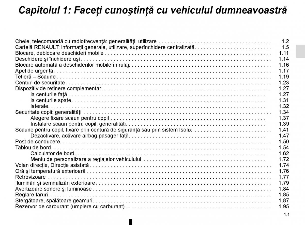 manuel du propriétaire Renault Koleos II 2 manualul proprietarului / page 7