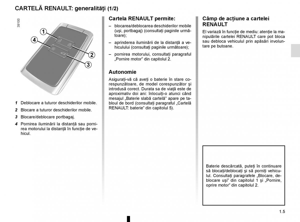 Renault Koleos II 2 manualul proprietarului / page 11