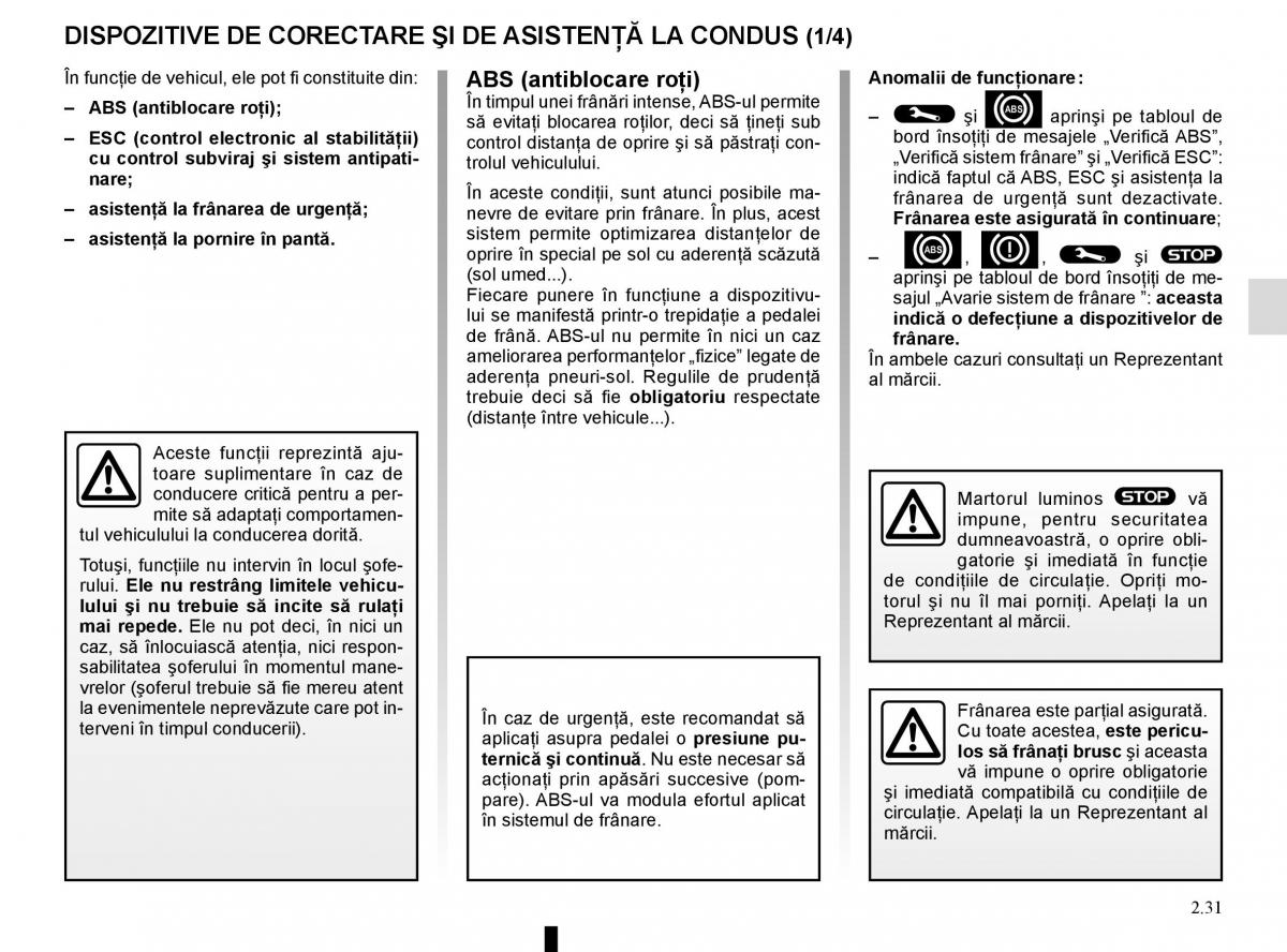 Renault Koleos II 2 manualul proprietarului / page 135