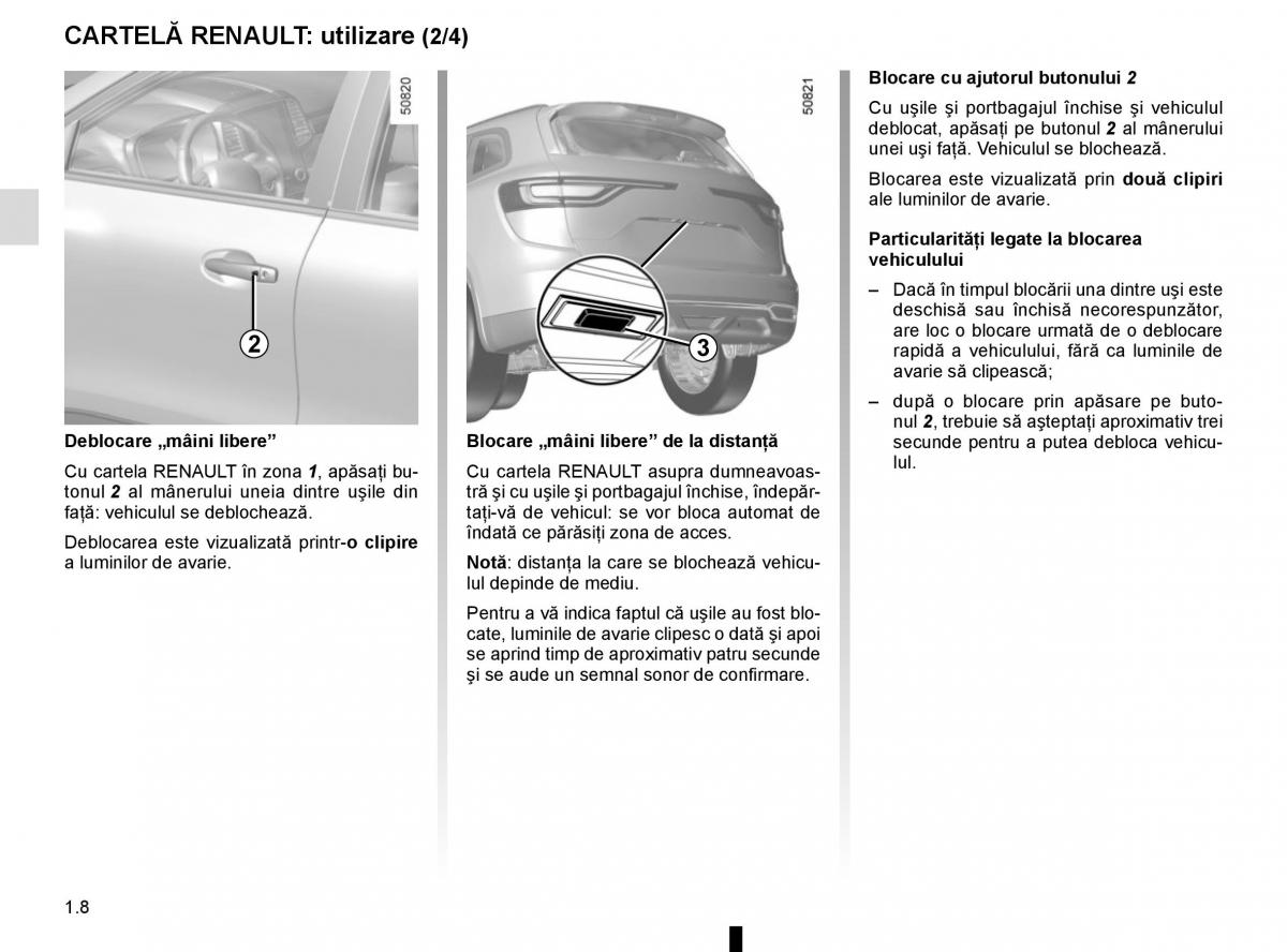 Bedienungsanleitung Renault Koleos II 2 manualul proprietarului / page 14