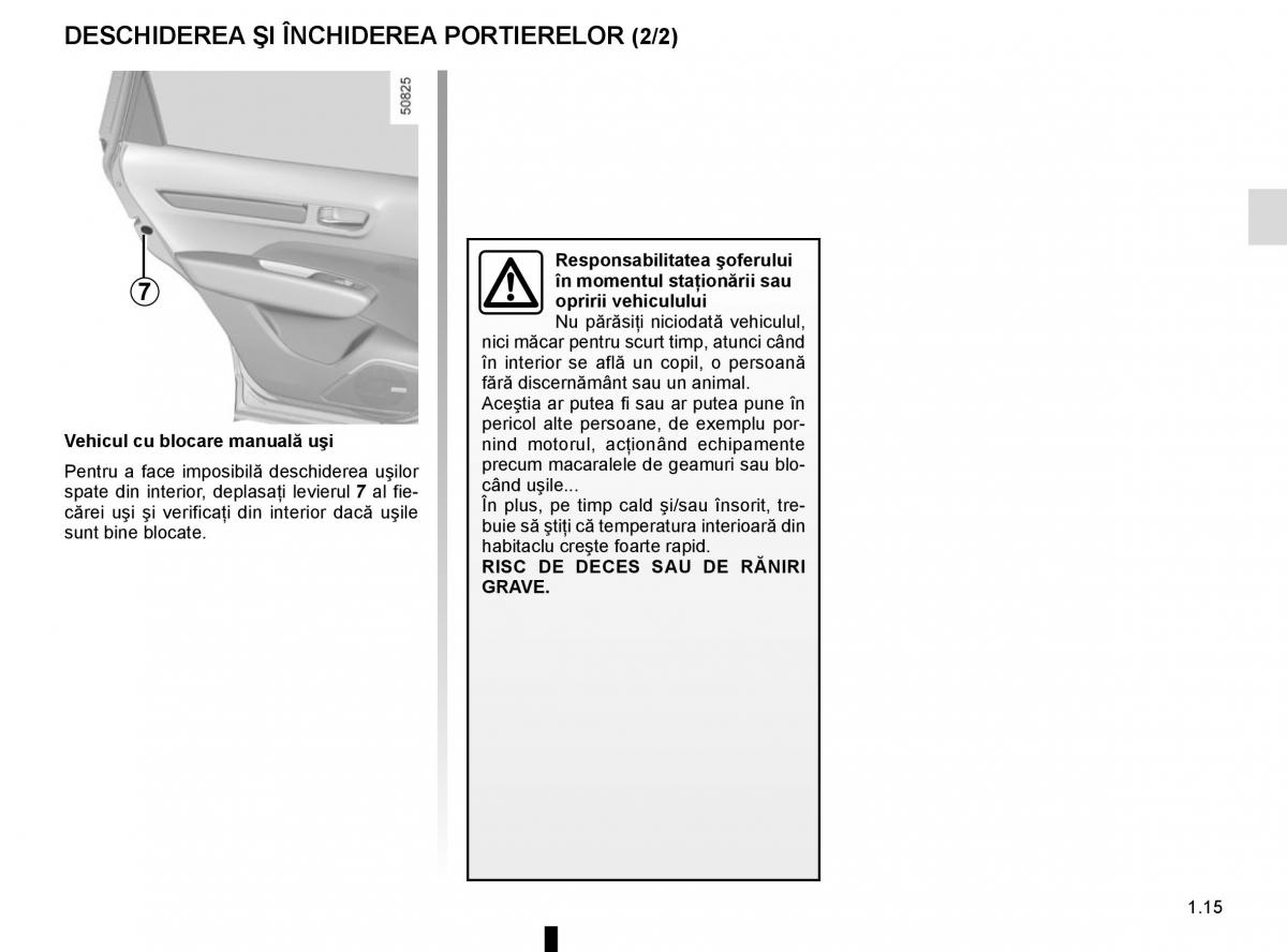 manuel du propriétaire Renault Koleos II 2 manualul proprietarului / page 21
