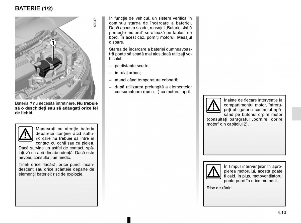 Renault Koleos II 2 manualul proprietarului / page 257