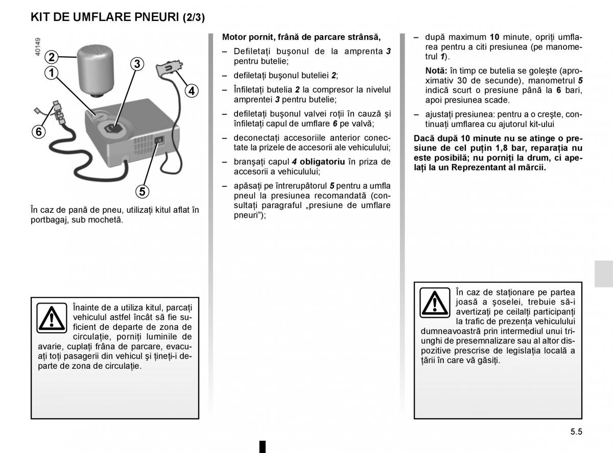 Renault Koleos II 2 manualul proprietarului / page 267