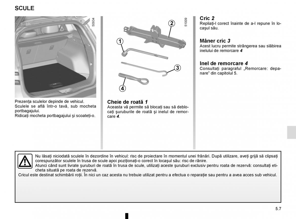 Renault Koleos II 2 manualul proprietarului / page 269