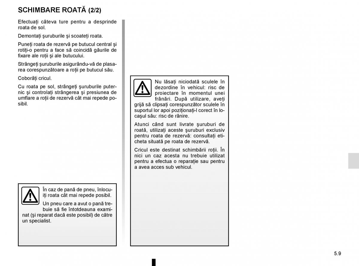 Renault Koleos II 2 manualul proprietarului / page 271