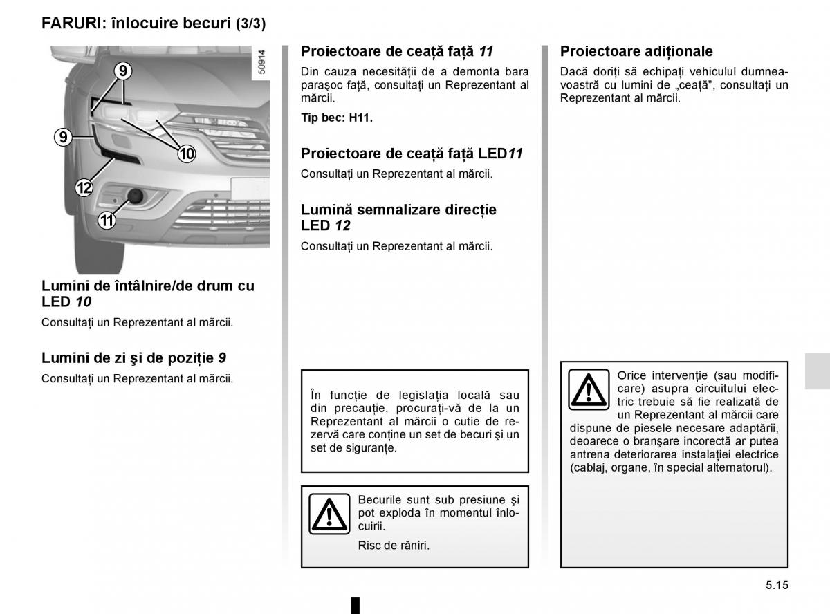 Renault Koleos II 2 manualul proprietarului / page 277