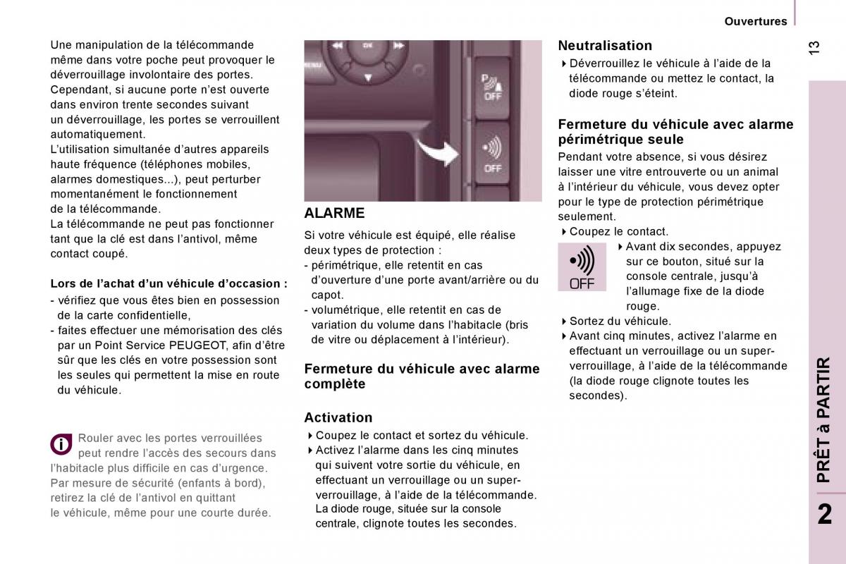 Peugeot Expert II 2 manuel du proprietaire / page 19