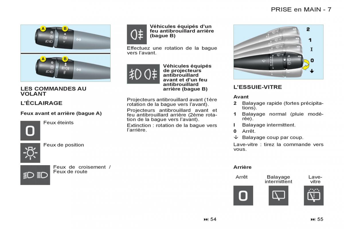 Peugeot Partner I 1 FL manuel du proprietaire / page 9