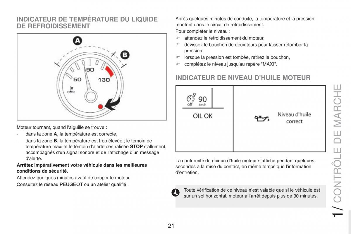 Peugeot RCZ FL manuel du proprietaire / page 23