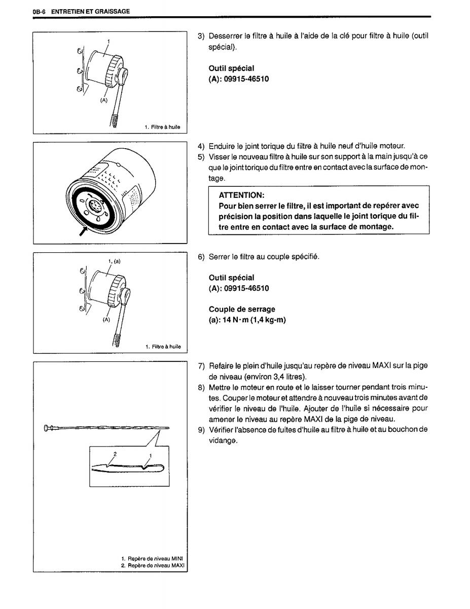 Suzuki Baleno I 1 manuel du proprietaire / page 11