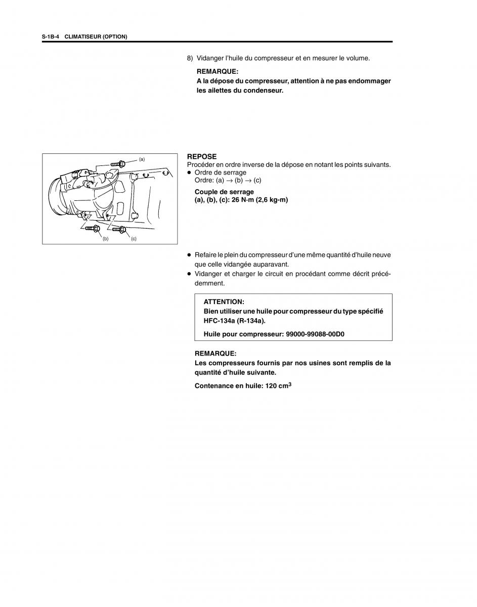 Suzuki Baleno I 1 manuel du proprietaire / page 208