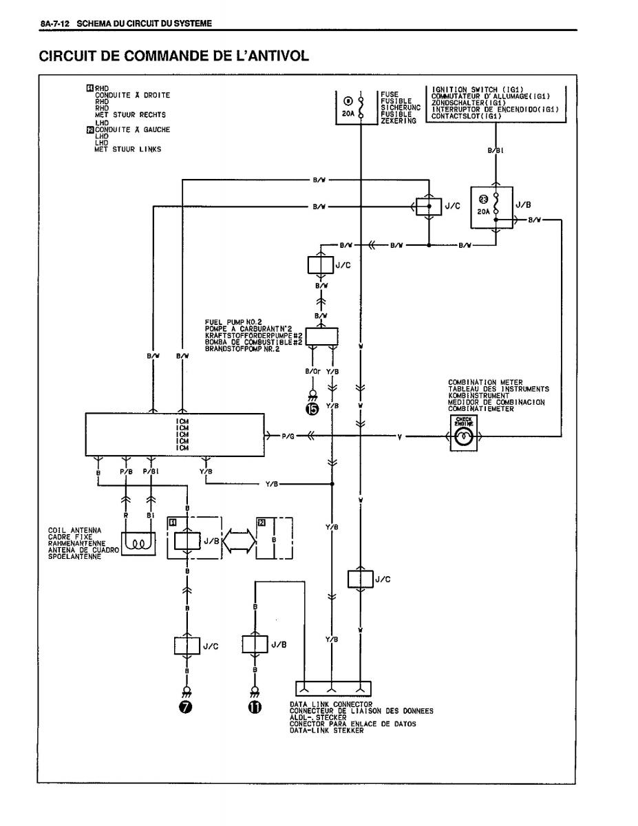 Suzuki Baleno I 1 manuel du proprietaire / page 232