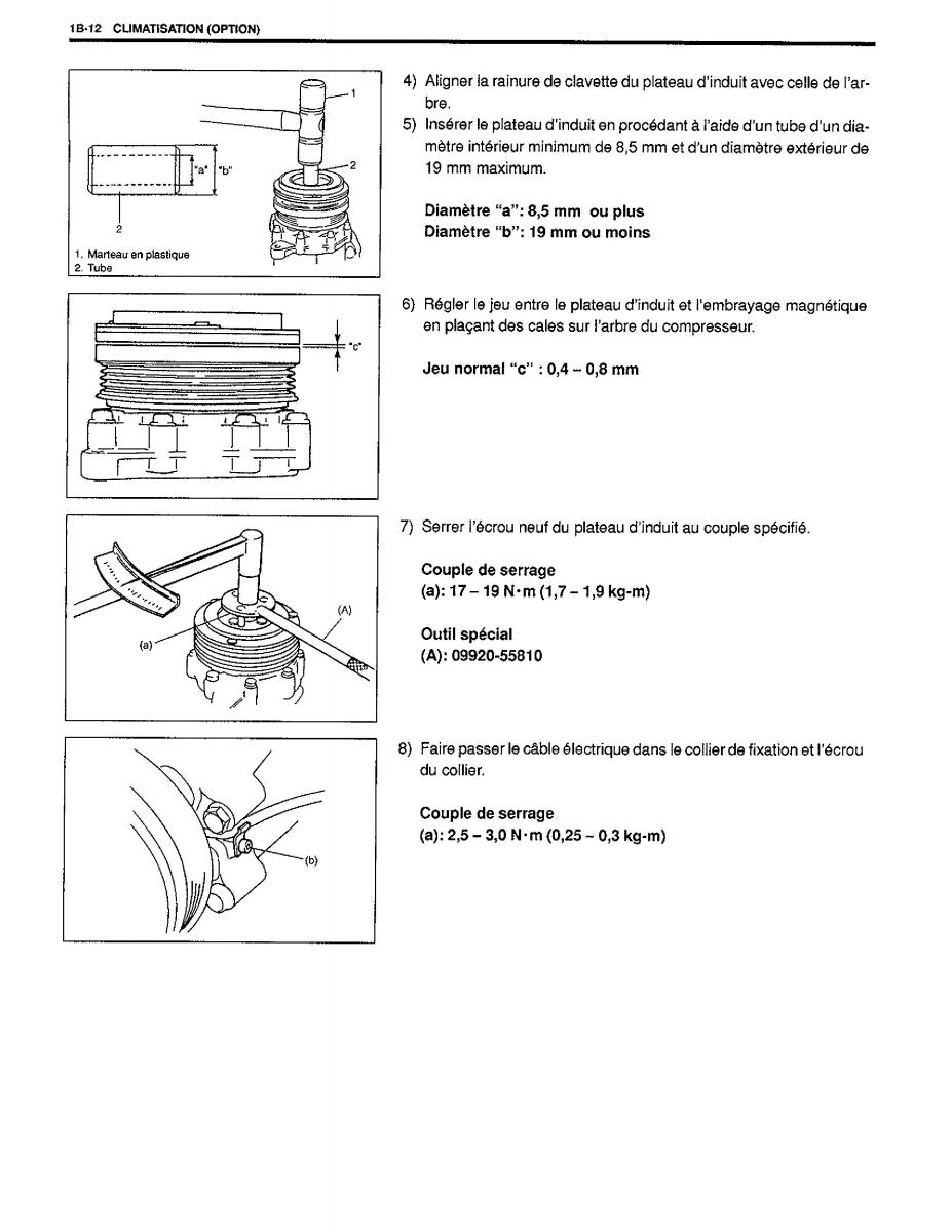 Suzuki Baleno I 1 manuel du proprietaire / page 27