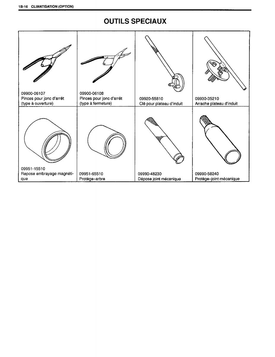 manual  Suzuki Baleno I 1 manuel du proprietaire / page 31