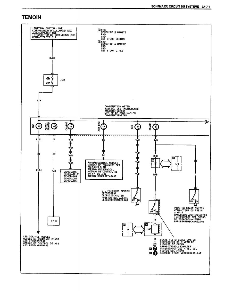 Suzuki Baleno I 1 manuel du proprietaire / page 227