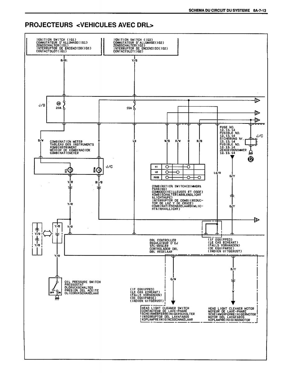 Suzuki Baleno I 1 manuel du proprietaire / page 233