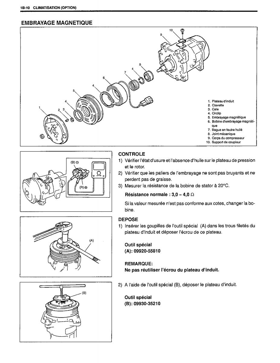 Suzuki Baleno I 1 manuel du proprietaire / page 25