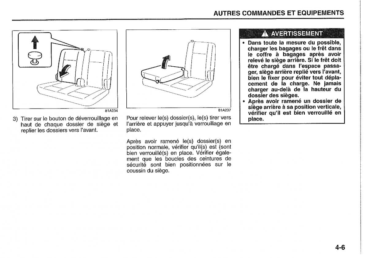 Suzuki Jimny manuel du proprietaire / page 79